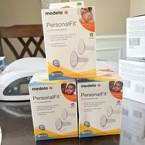 Medela PersonalFit 27 mm breast shields 3 packs New